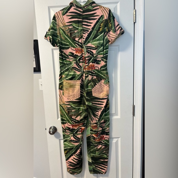 Farmrio Tropical Print Jumpsuit (handmade) - Picture 4 of 9